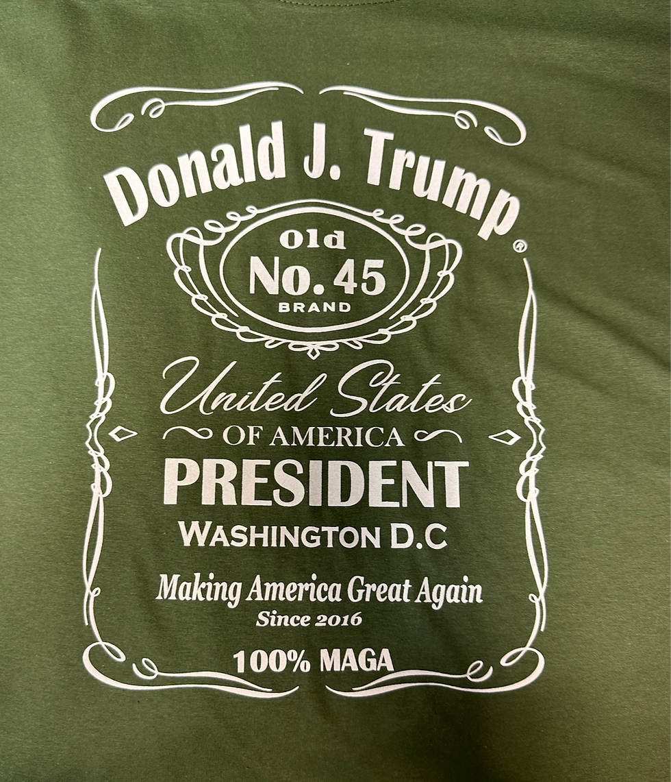 Thumbnail: TRUMP OLD NO. 45 BRAND JACK DANIELS WHISKEY T-SHIRT