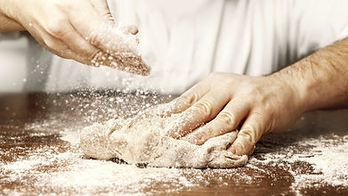 Kneading Dough Hands