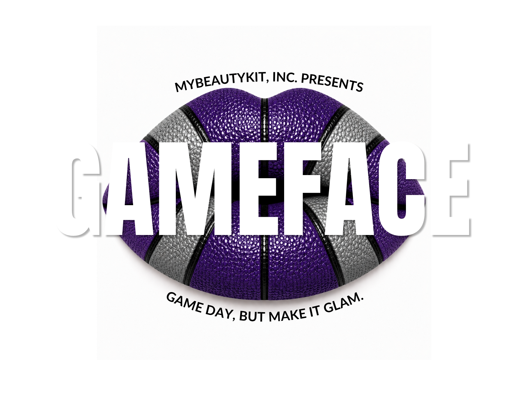 GameFace™️ Beauty Kit "Purple & Silver Theme"