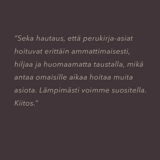 Hautaustoimisto Kajo, Asiakaspalaute