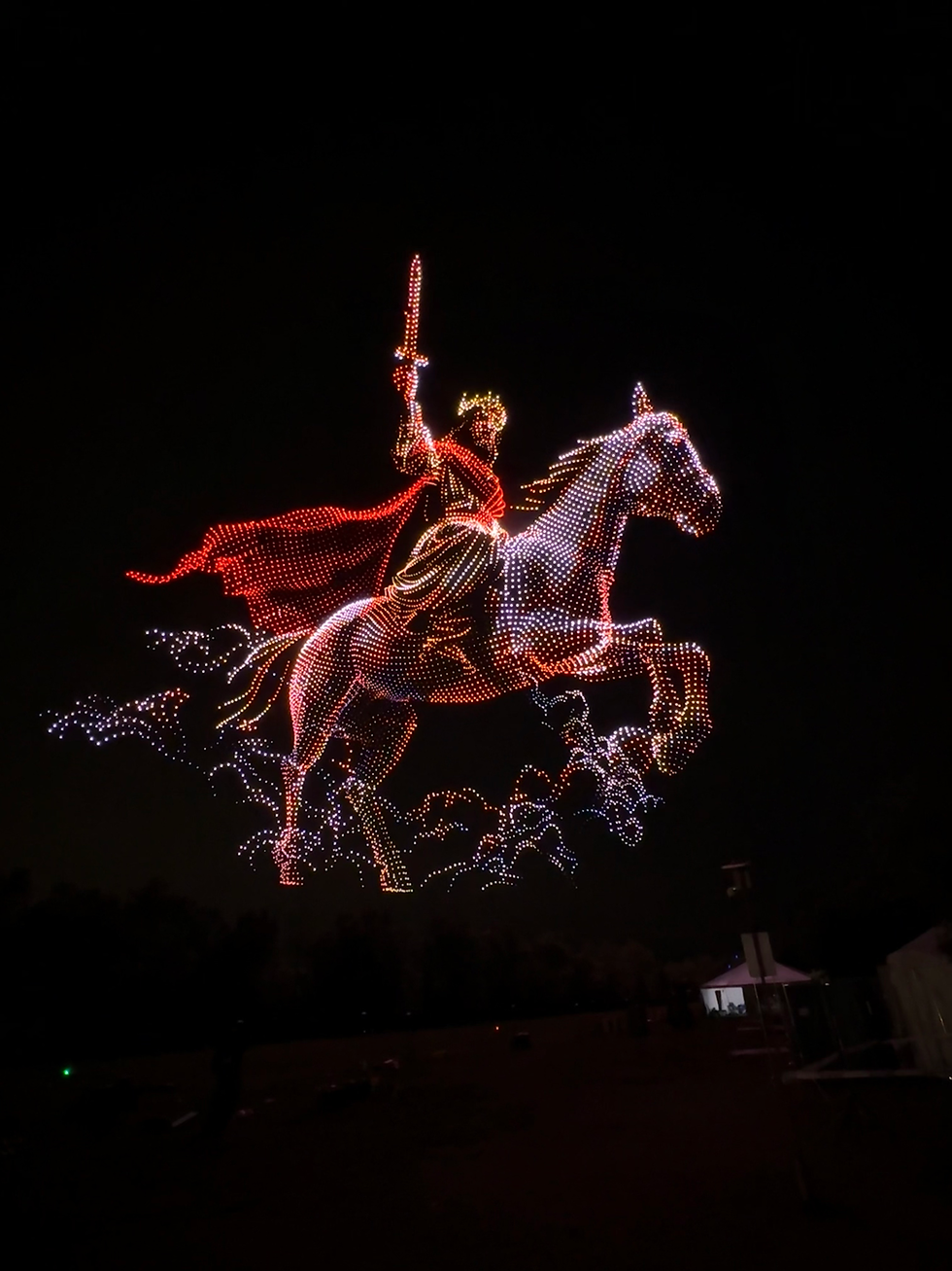 Jesus on Stallion