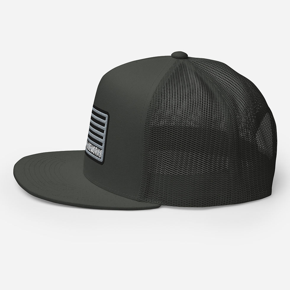 Thumbnail: Traho Bison Flag - Trucker