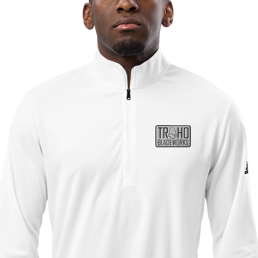 Thumbnail: Traho Bladeworks Quarter zip pullover