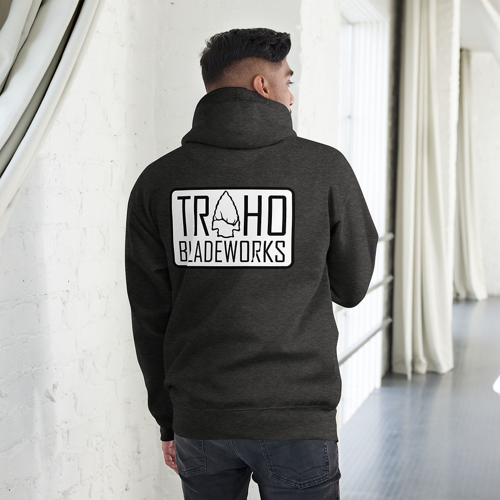 Thumbnail: Traho Bladeworks Patch Hoodie