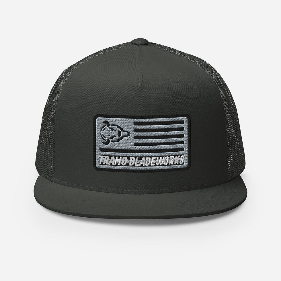 Thumbnail: Traho Bison Flag - Trucker