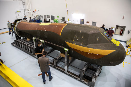 Dream Chaser® Spaceplane Pressure Test Article Arrives at Kennedy Space Center