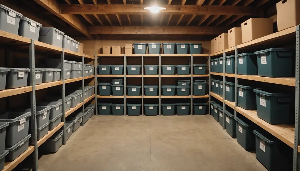 Unleash Your Basement's Hidden Potential: A Beginner's Guide to Organizing Your Space with Enthusiasm and Clarity!