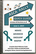 ASCA Rally Quick Reference Guide