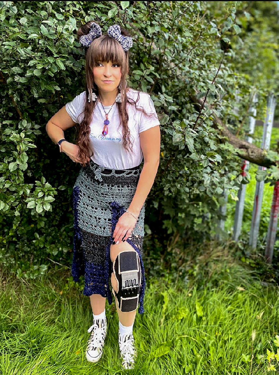 Thumbnail: Crochet pattern Trillium Skirt