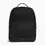Miniature : Sac à dos zippé Le Tanneur Gaspard en toile et cuir noir