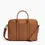 Miniature : Porte documents Le Tanneur 17" Charles en cuir grainé camel