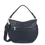 Miniature : Grand sac besace Dune Gaia porté travers, épaule Lancaster cuir vachette marine