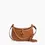 Miniature : Petit sac bandoulière Le Tanneur Pia en cuir lisse camel