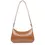 Miniature : Sac trotteur porté travers ou épaule Suave Ace Lancaster cuir vachette camel