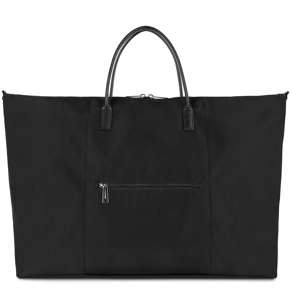 Miniature : Sac week-end 24/48h Lancaster Smart KBA en toile noir