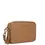 Miniature : Sac trotteur Mademoiselle Ana porté travers ou épaule Lancaster cuir camel