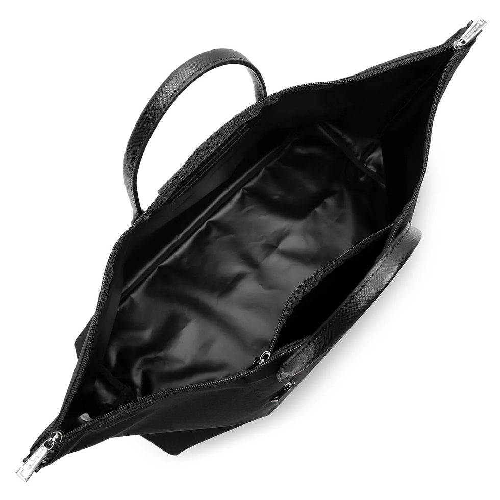Miniature : Sac week-end 24/48h Lancaster Smart KBA en toile noir