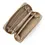 Miniature : Portefeuille Dune zippé Lancaster cuir vachette beige