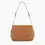Miniature : Sac bandoulière Le Tanneur Simone en cuir grainé camel
