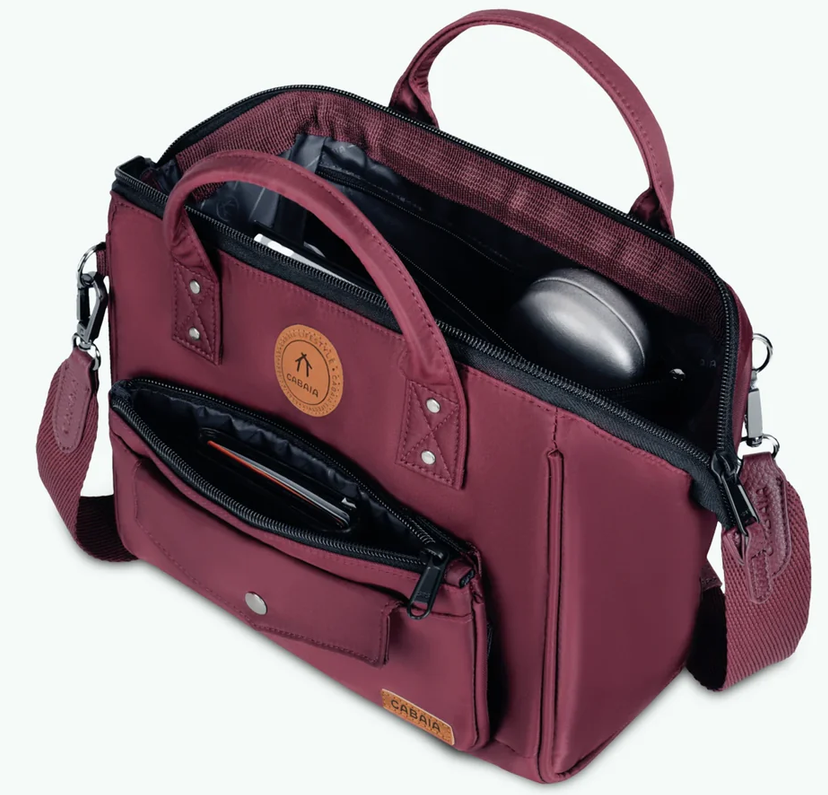 Miniature : Crossbody Adventurer Medium Davao bordeaux