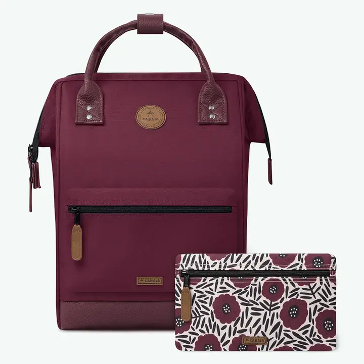 Sac à dos Cabaïa Medium Nice framboise