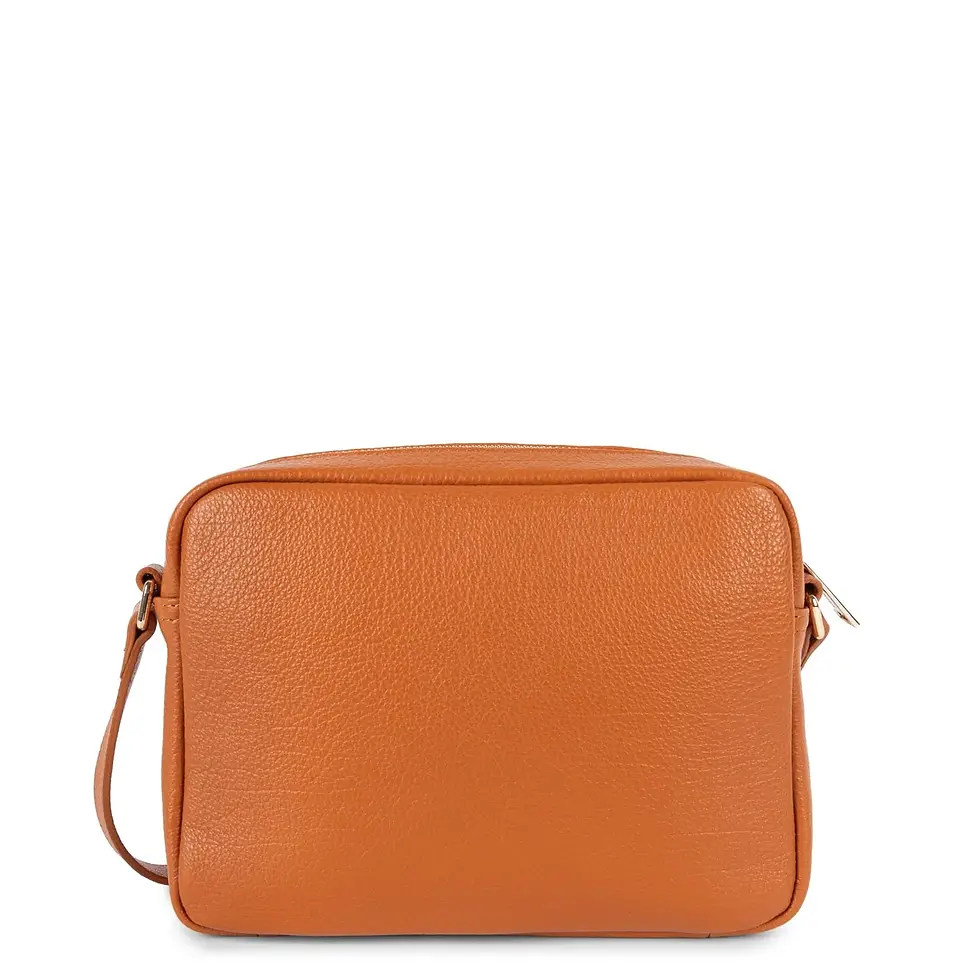 Miniature : Sac trotteur Dune porté travers ou épaule Lancaster cuir vachette gold