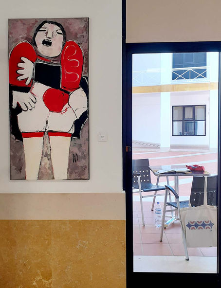 dia 1 Exposição "entre paredes"