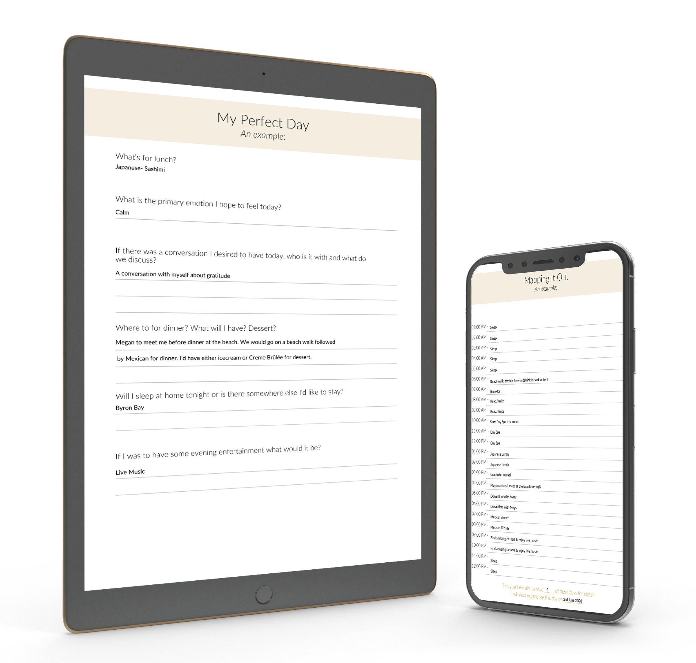 The Perfect Day Digital Planner