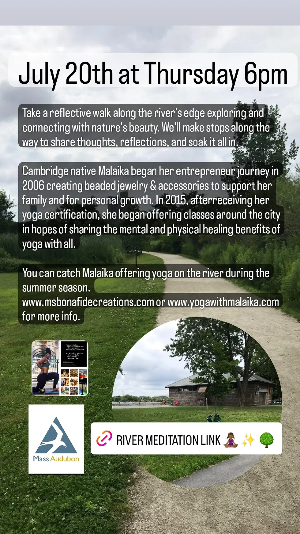 River Meditation Mindfulness Walk