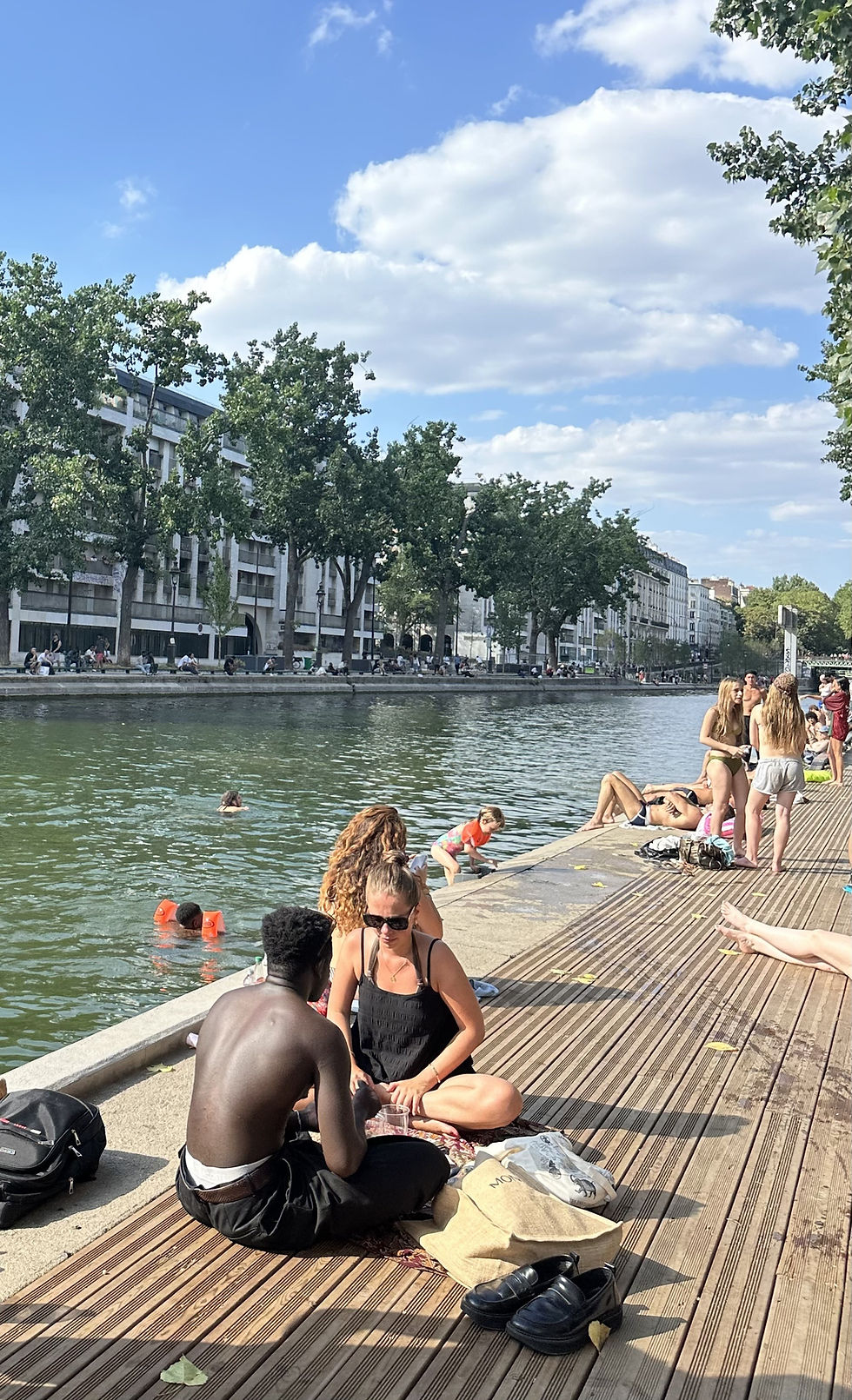 Matanarra - Bloc Populaire - Reprendre Paris : quand la chaleur rend impossible la répression des usages populaires. - Canicule 2026