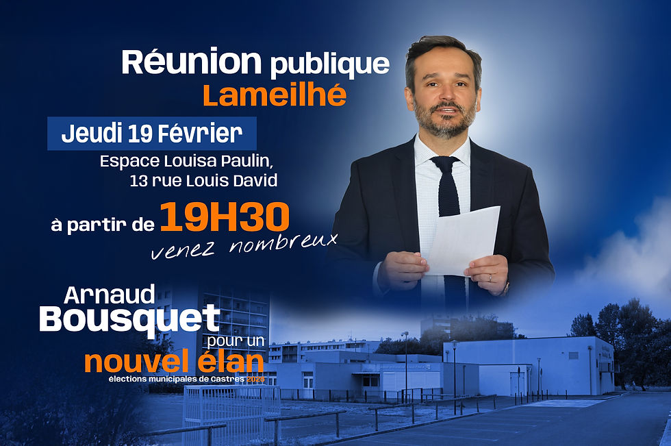 Réunion Publique - Lameilhé