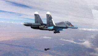 Siria:
Aviación rusa destruye los sitios desde los que se lanzaron armas químicas contra Alepo