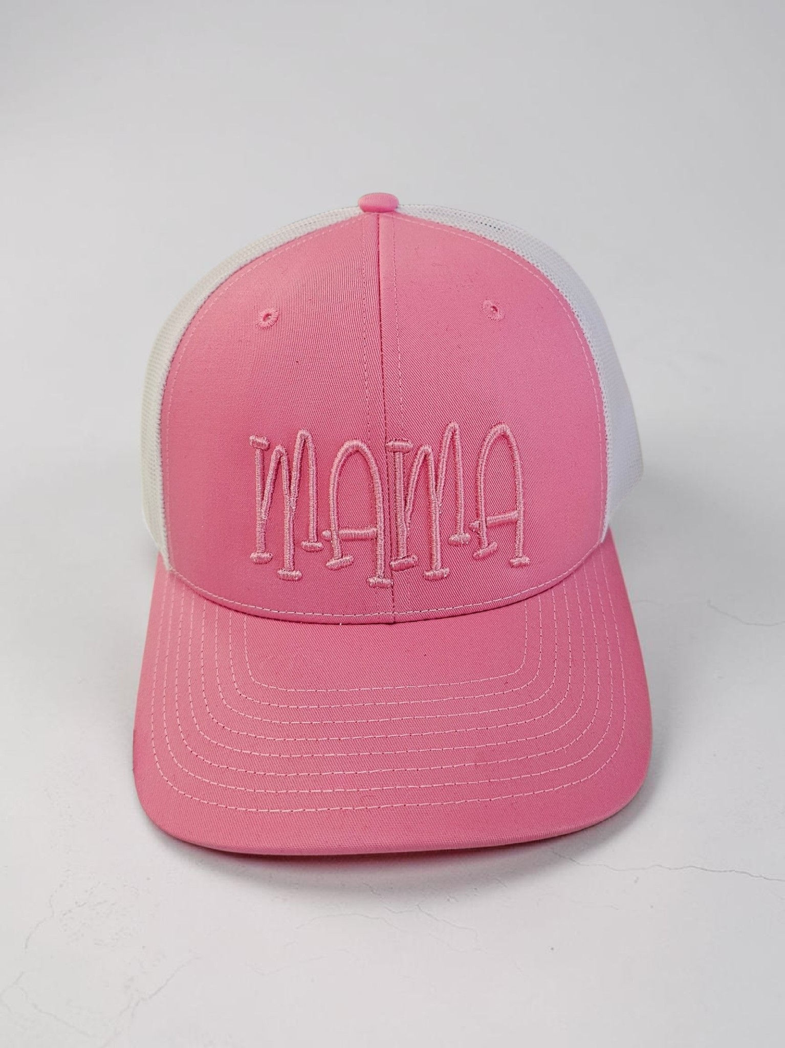 Custom 3D Puff Embroidered Trucker Hat Personalized Boutique Cap