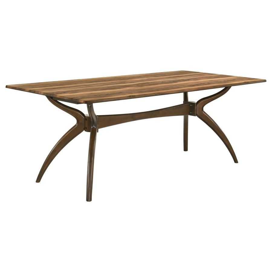 Randolph 79-inch SmartTop™ Rectangular Dining Table Sheesham and Brown