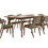 Miniatura: Dining Arm Chair Dark Walnut 	 105352