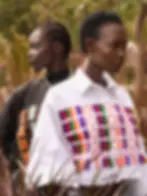 Source: White Fulani Embroidered Crop Top industrieafrica.com