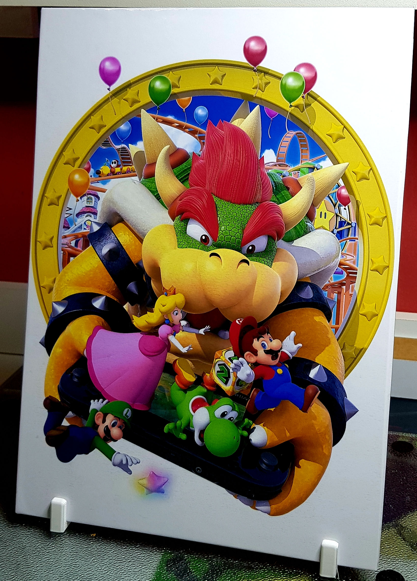 Mario Bros Quadro Gamer Personalizado