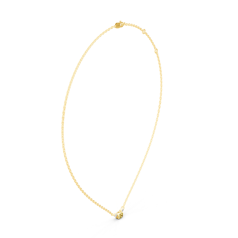 Miniaturbild: Herbstsonne Anhänger Halskette