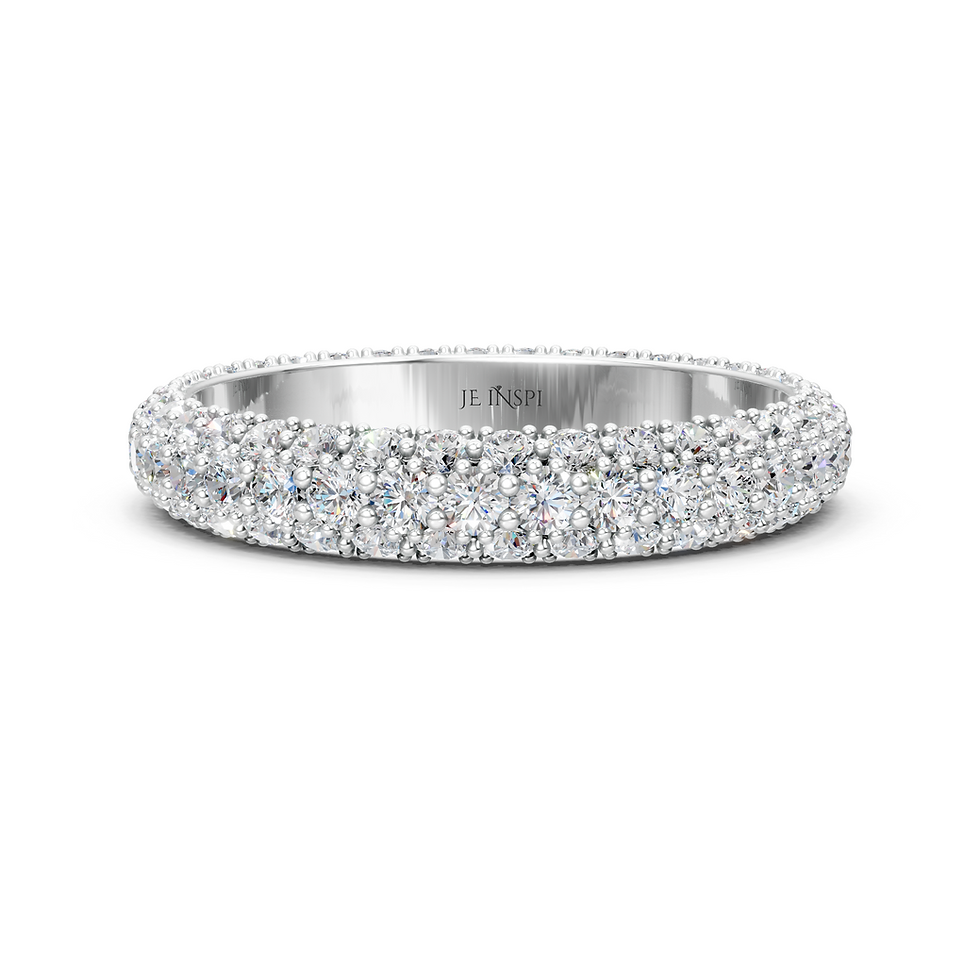 Thumbnail: Glittering Eternity Anniversary Ring