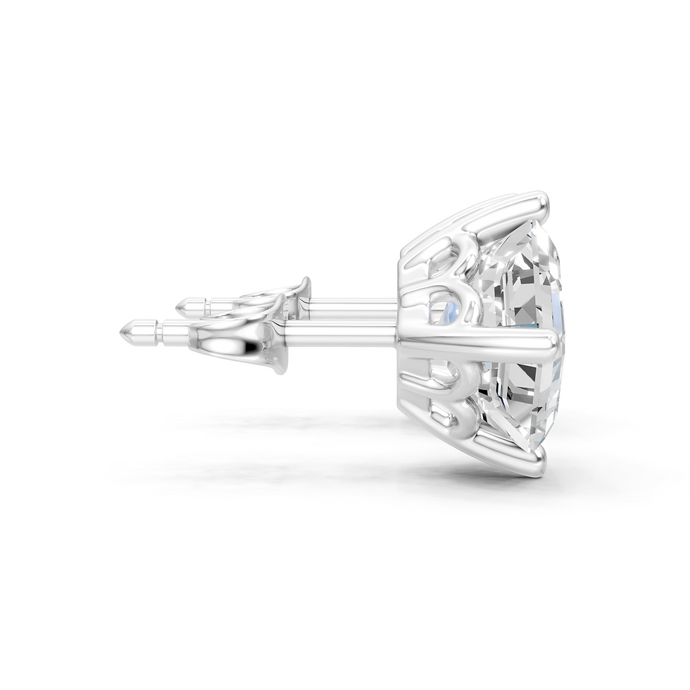 Thumbnail: Light Kaleidoscope Stud Earrings