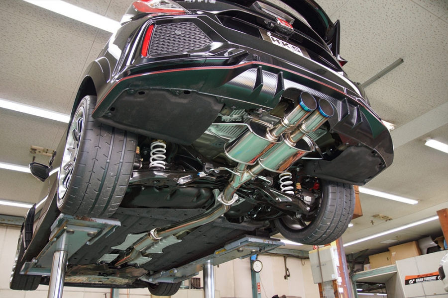 Thumbnail: HKS Legamax Premium Exhaust - Honda Civic Type R FK8 17+