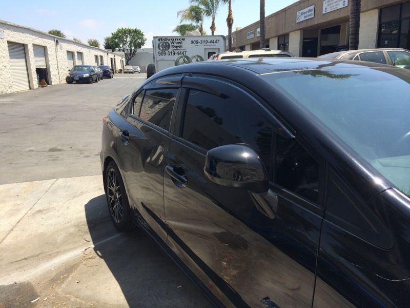 Thumbnail: Civic 12 13 14 4Dr Window Visor With Brakets OEM Quality Injection