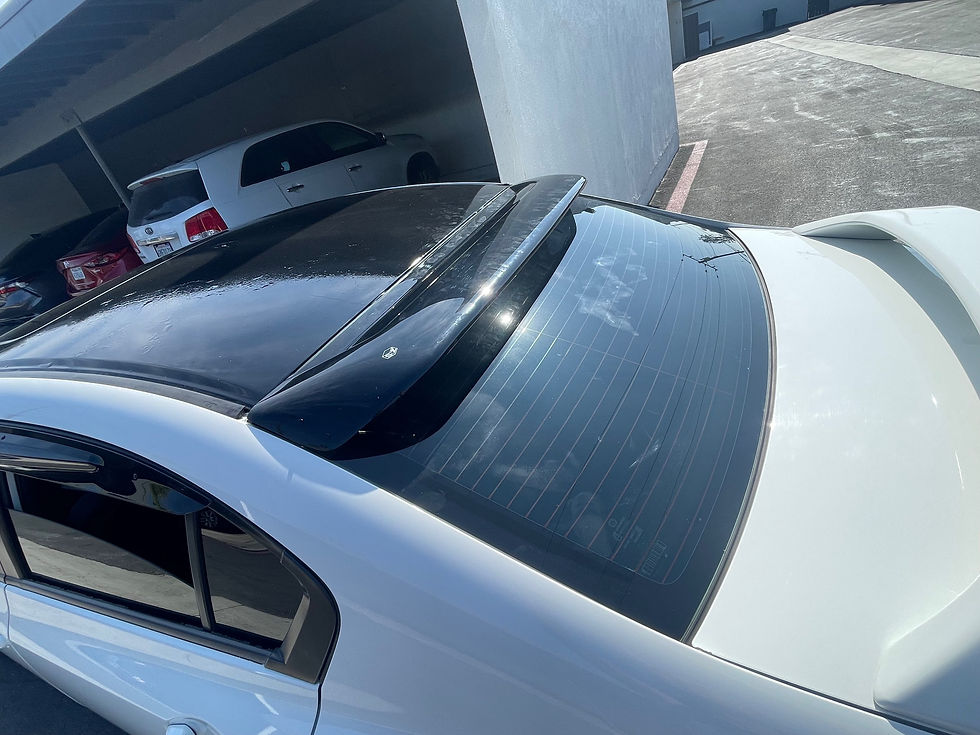 Thumbnail: Speedzone Rear Roof Visor Civic 12 13 14 15 4DR