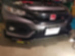 Thumbnail: SZ Front Diffuser Honda Civic 2016-2020 2dr/4dr/5dr  (Big Fang)  Matte Black
