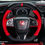 Thumbnail: BUDDY CLUB STEERING WHEEL: CIVIC 16-18 INCLUDING TYPE R 17-18 (LEATHER) Time Att