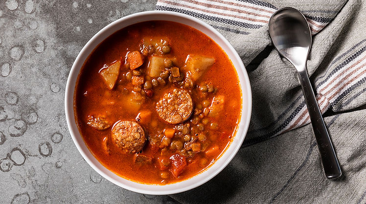 Lentil and Sausage Soup