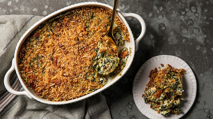 Spinach Casserole Small