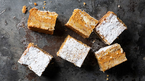 Pumpkin Shortbread Bars
