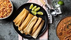 Pork & Chicken Tamales - Medium (8 count)