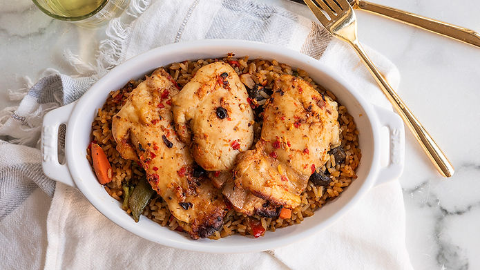 Thai Chicken with Vegetable Rice - Small